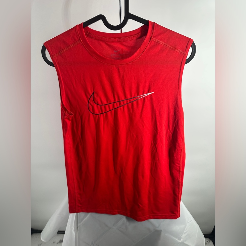 NWT red Nike tank top swoosh